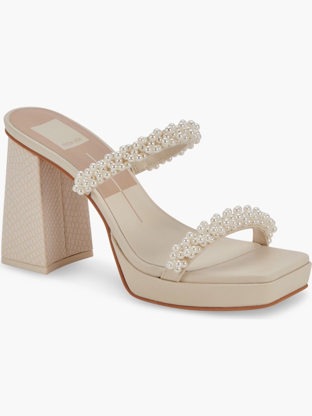 Dolce Vita Ariele Pearl Platform Heel